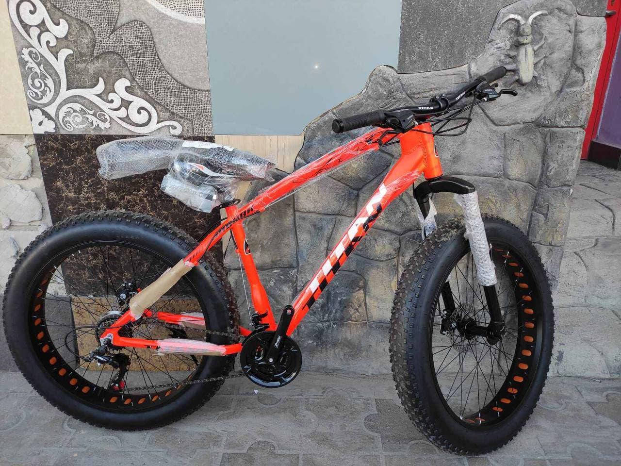 

Велосипед Titan Jaguar 26" Fatbike алюминиевый