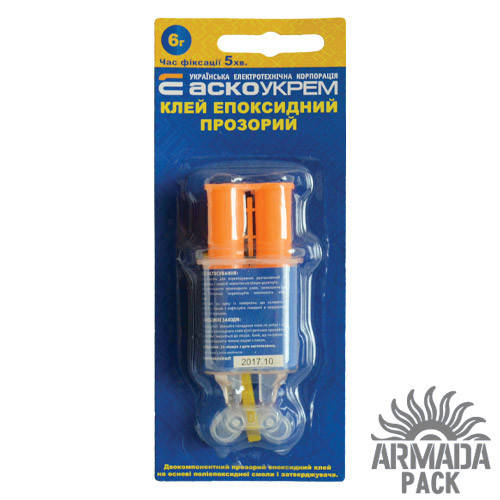 

Клей Эпоксидный универсальный (шприц) 6 мл