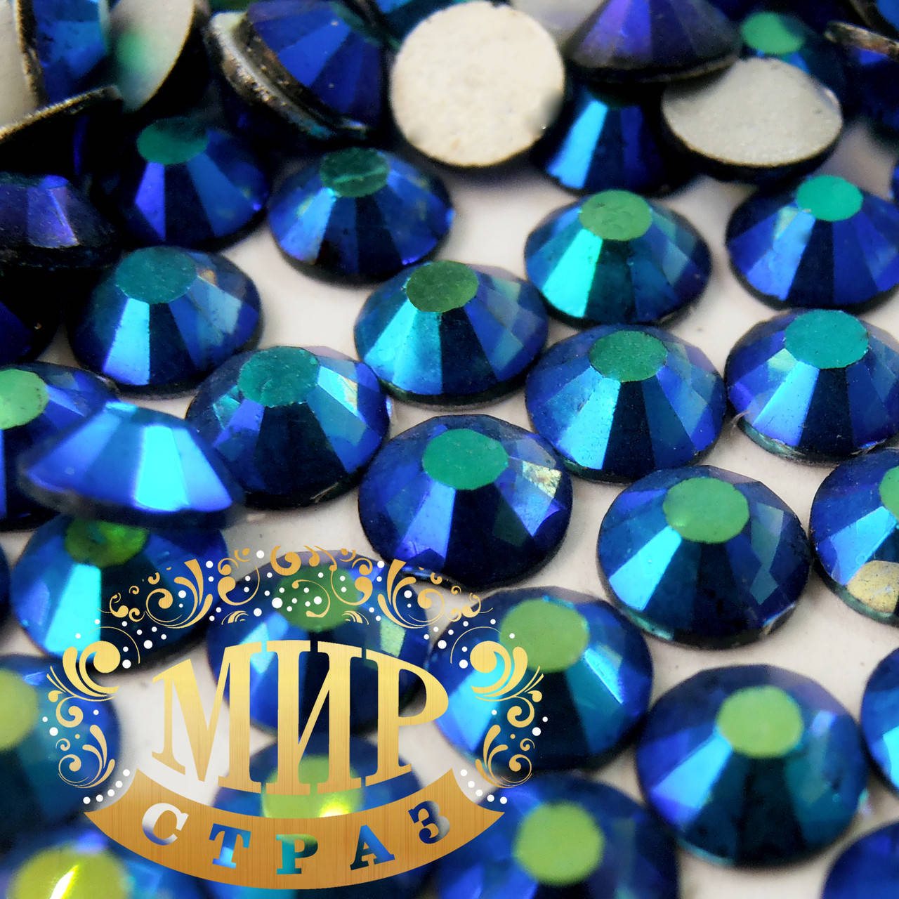 

Стразы ДМC, Jet AB, ss6(2мм), 100шт