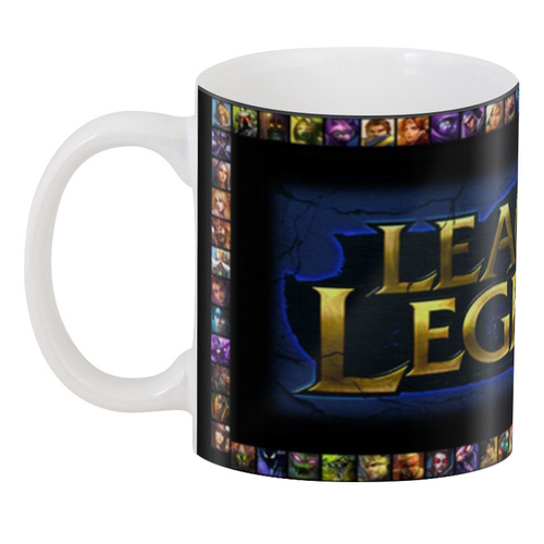 

Кружка GeekLand League of Legends Лига Легенд LOL test 02.18.414, Белый