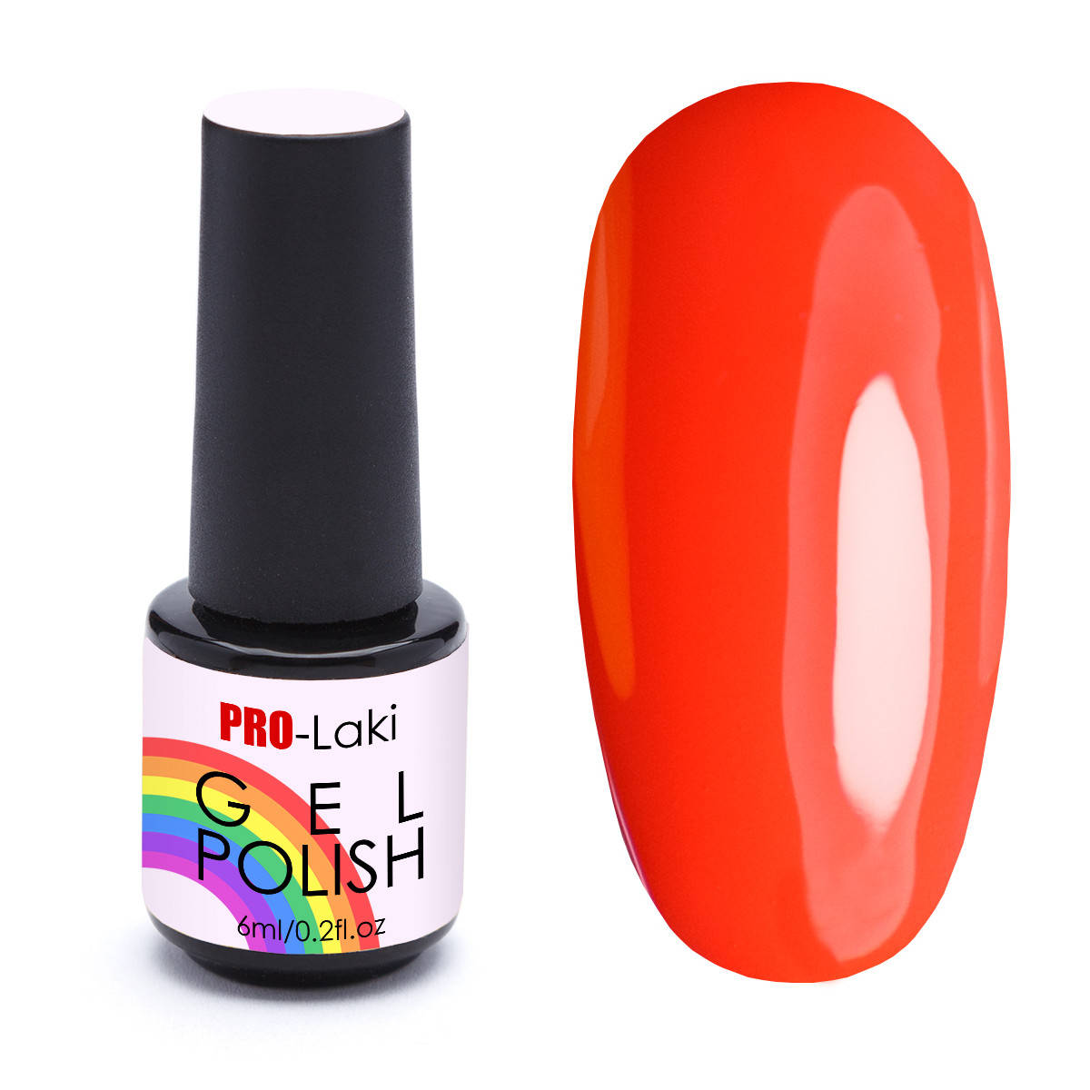 

Гель-лак #19 Неоновый красный PRO-Laki 6ml