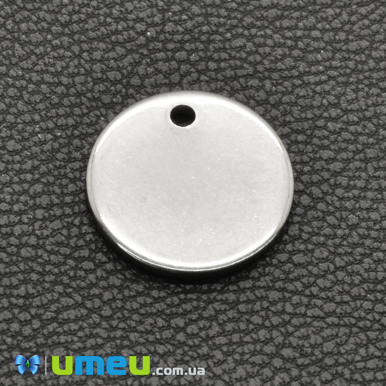 

Подвеска из нержавеющей стали Круглая, 12 мм, Темное серебро, 1 шт (STL-043188)