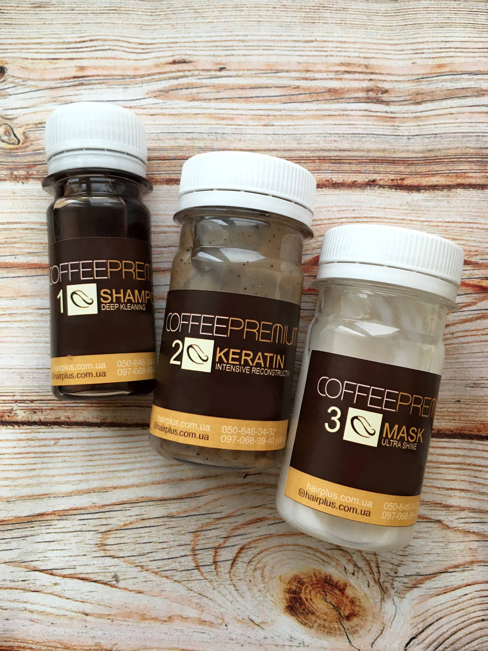 

Набір для випрямлення волосся Coffee Premium 40/50/40