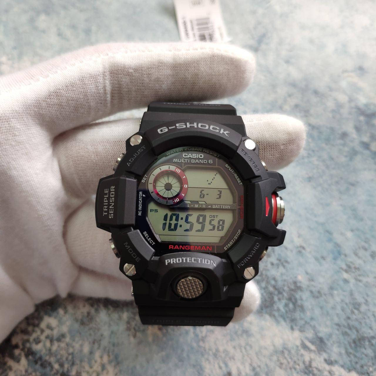 

Мужские часы Casio G-Shock GW-9400-1ER Rangeman Касио противоударные японские кварцевые