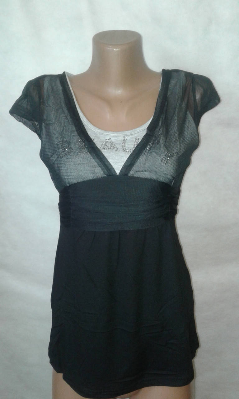 

Футболки женские коттон+стрейч, р.42-44,44-46.Цвета разные. От 4шт по 38грн