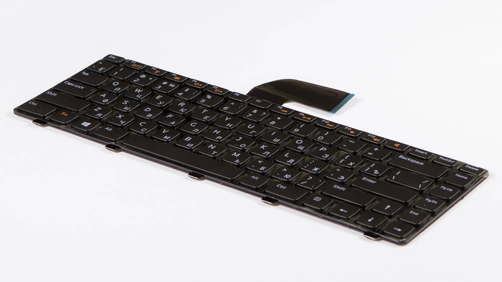 

Клавиатура для ноутбука DELL Vostro 3560, Black, RU черная рамка, Черный