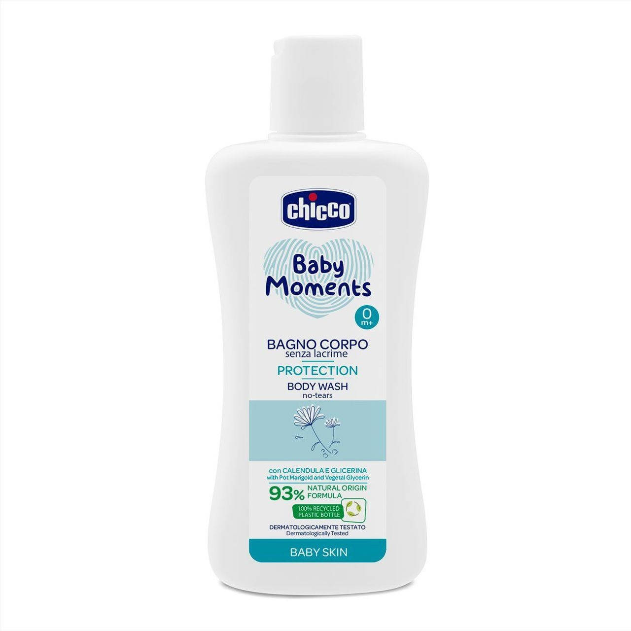 

Гель для купания "Без Слез" с экстрактом календулы Chicco Baby Moments 200 мл (8058664138326)