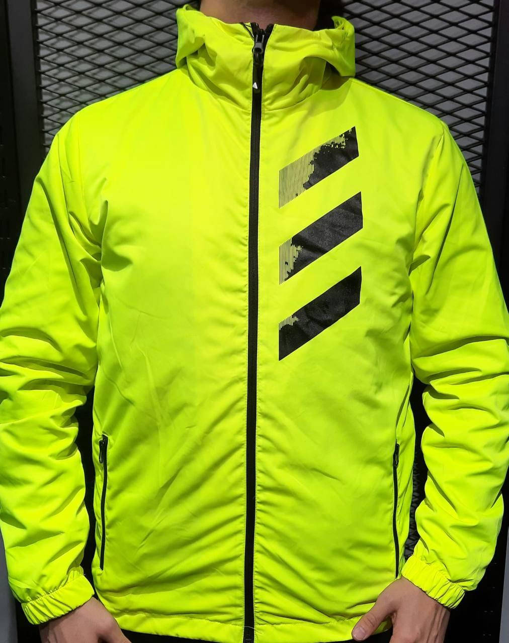 

Мужская спортивная ветровка Adidas Terrex Салатовый, M