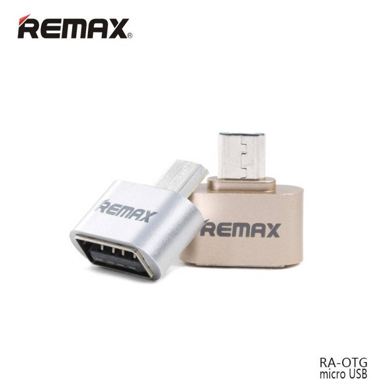 

Переходник OTG USB на Micro-USB Remax RA-OTG Lesy USB 2.0 (Стальной)