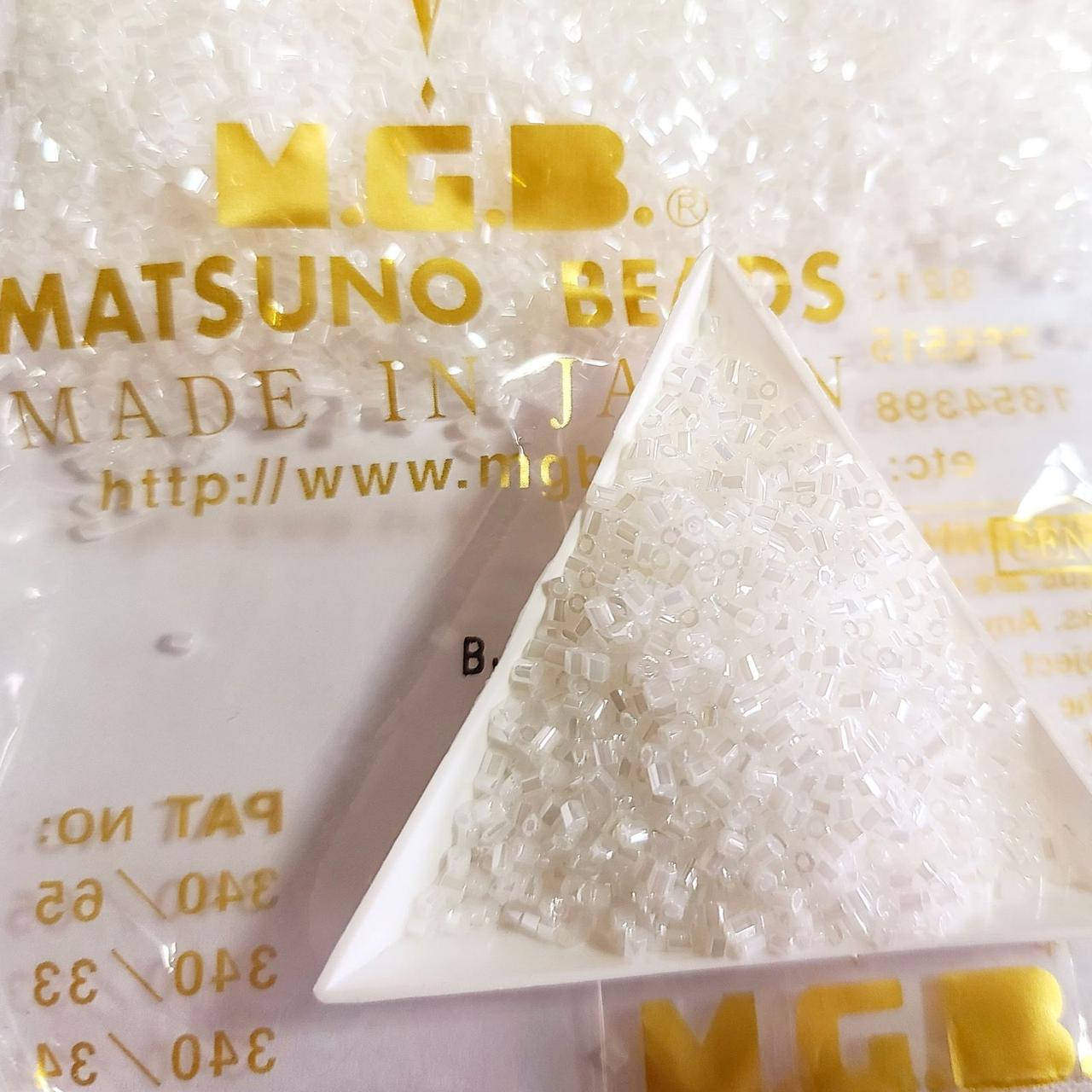 

11/0 рубка белая Matsuno 25г