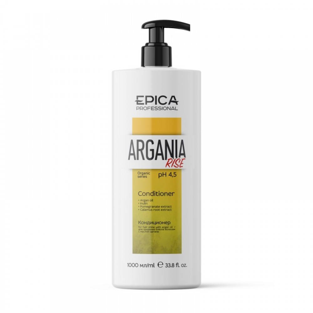 

Кондиционер EPICA Professional ARGANIA RISE ORGANIC Для Придания Блеска Волосам, 1000 Мл