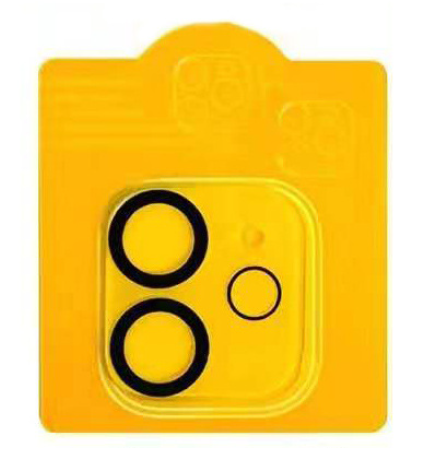 

Защитное стекло на камеру DK 3D Clear Glass для Apple iPhone 12 (black), Черный