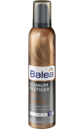 

Пена для волос Balea Ultra Power-5