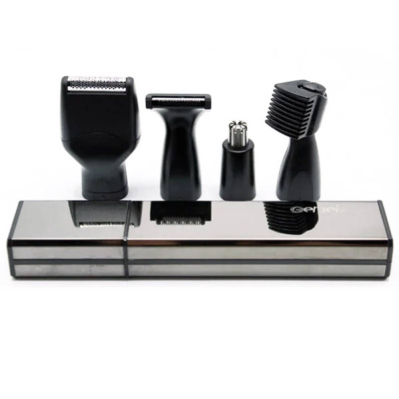 

Мужской триммер-бритва 4в1 Gemei GM-3116. Для бороды, носа, висков и ушей.