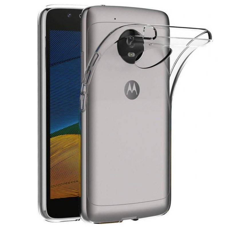 

Чехол на Motorola Moto G5S / Моторола Мото Джи5С бесцветный (прозрачный)