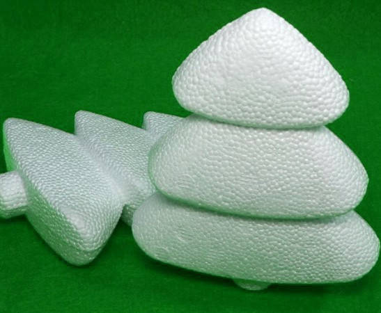 

"EЛКА 3-D" из пенопласта 5,5 см Цена за 1 шт