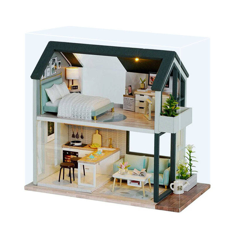 

Кукольный дом конструктор DIY Cute Room QL-001-B The Nordic Apartment для девочек