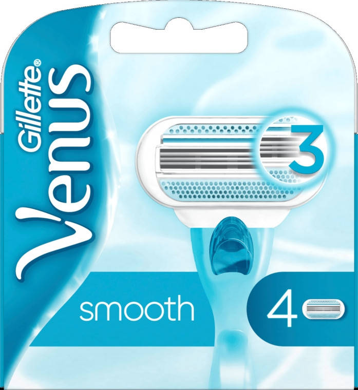 

Сменные кассеты для бритья Gillette Venus Smooth 4 шт
