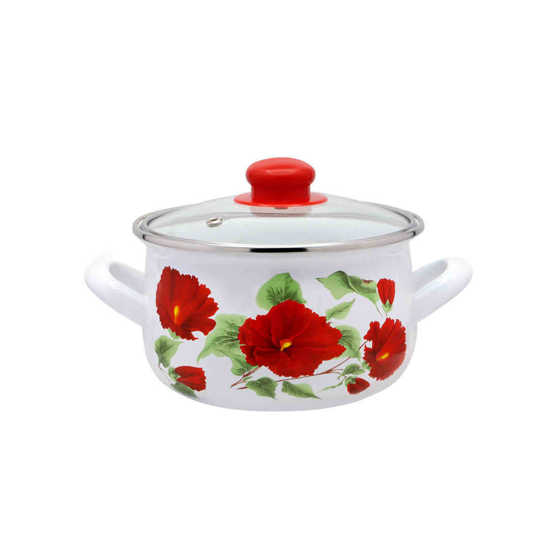 

Кастрюля эмалированная 2,1 л "Каркаде" 2392, Разные цвета