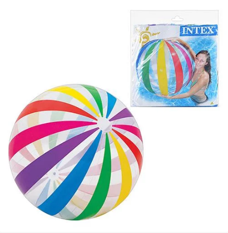 

М'яч пляжний 107см, в кульку №59065(24)