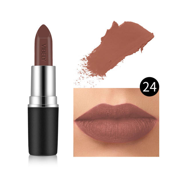 

Матовая губная помада Vibely Velvet Matte Lipstick #24, 8г