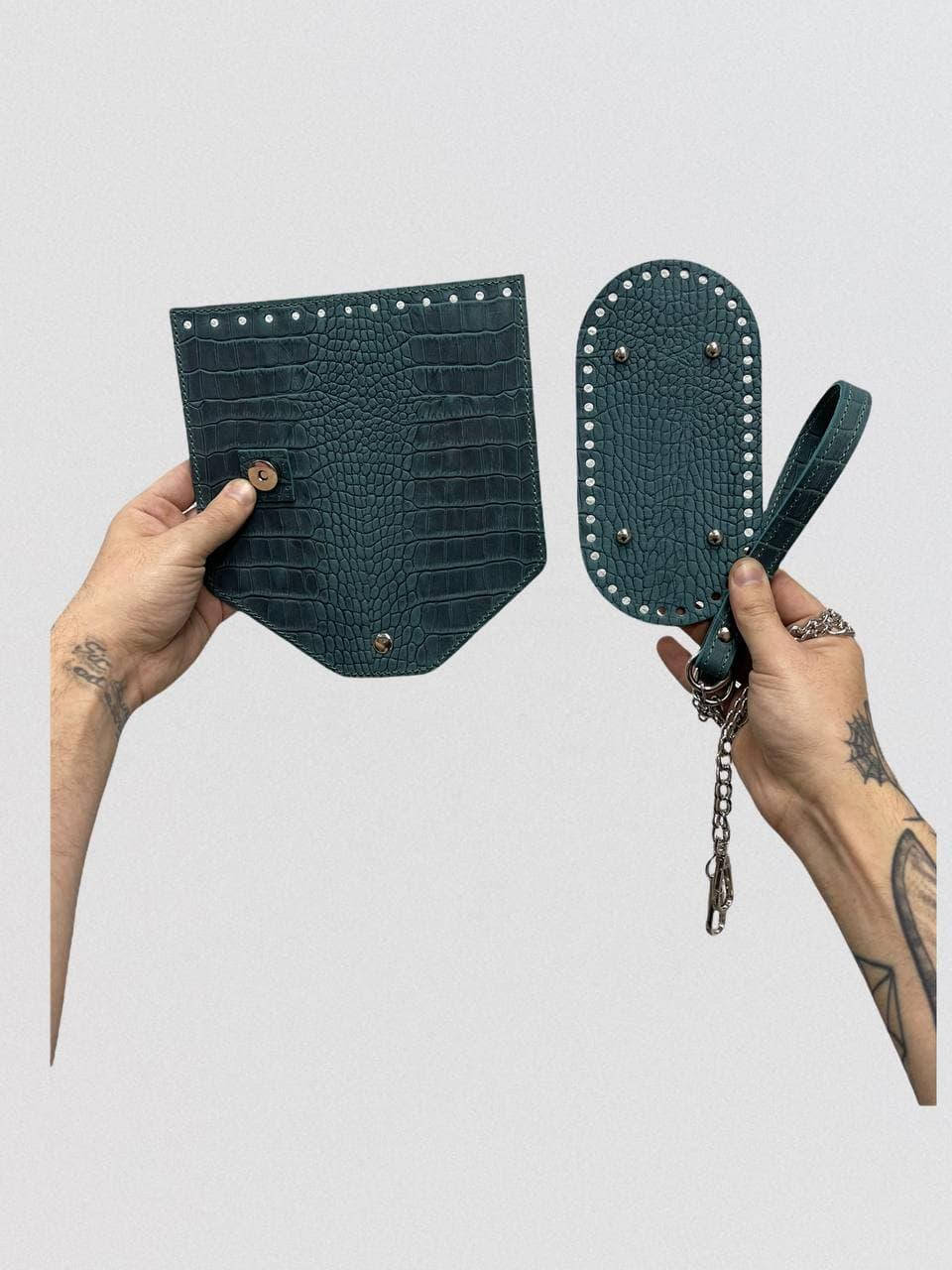 

Набор кожаной фурнитуры для сумки Demetra_bag, натуральная кожа