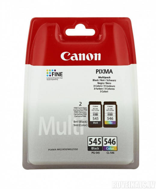 

Картридж Canon PG-545 + Canon CL-546 Multipack (набор черный и цветной)