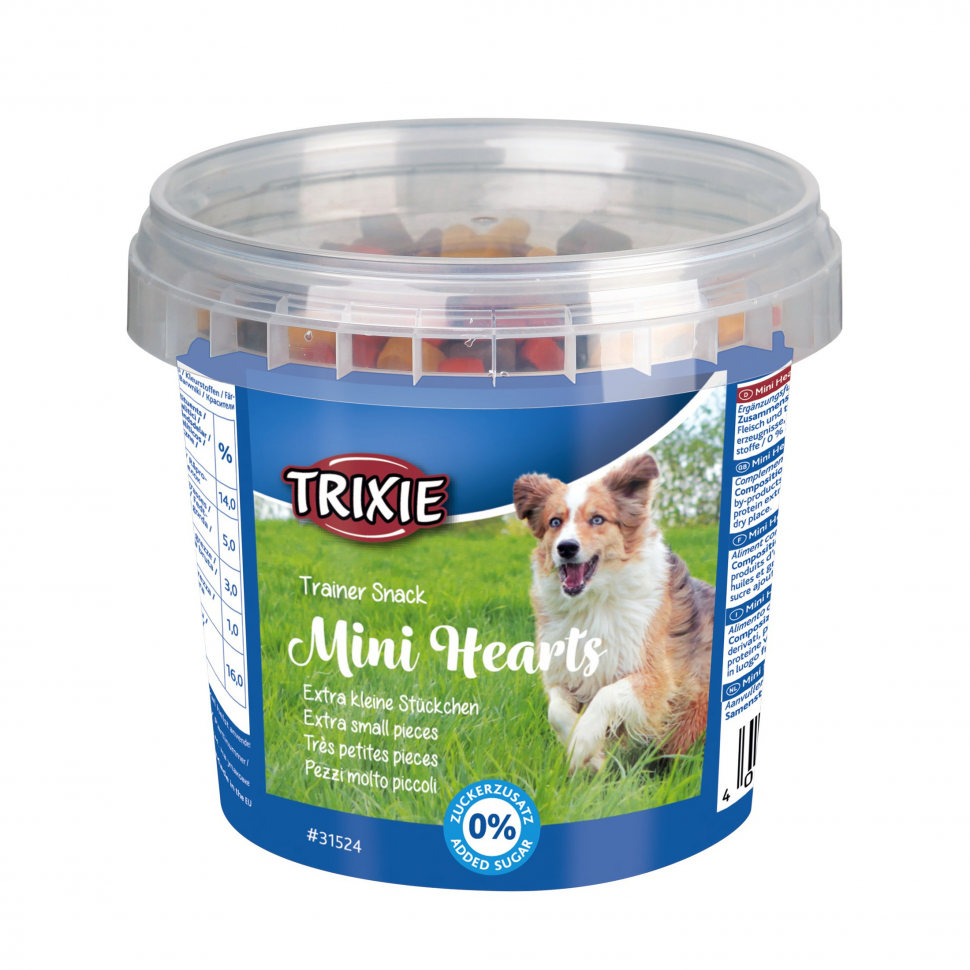

Витаминизированное лакомство для собак Trixie Mini Hearts ассорти 200 г