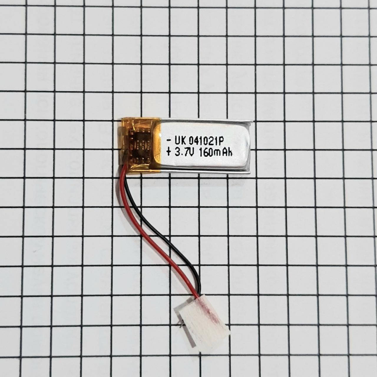 

Литий полимерный аккумулятор 041021 160mah