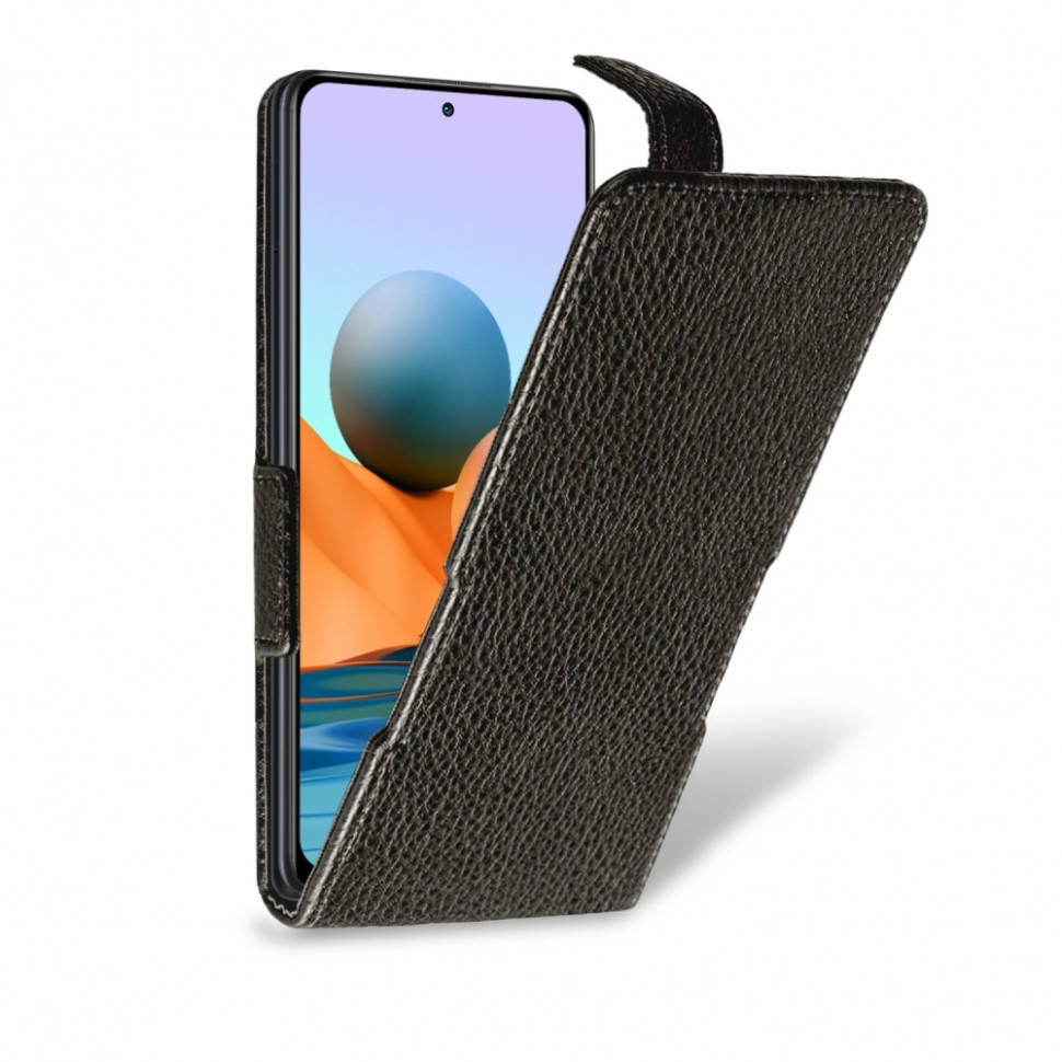 

Чехол флип Liberty для Xiaomi Redmi Note 10 Pro Чёрный, Черный