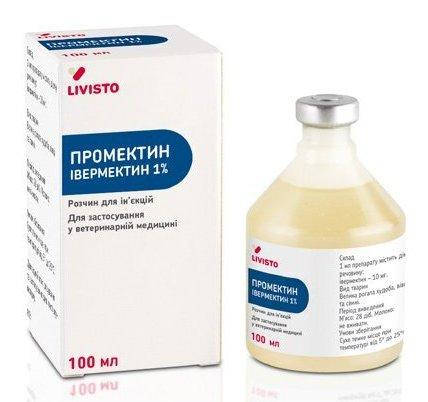 

Промектин 100 мл INVESA/LIVISTO