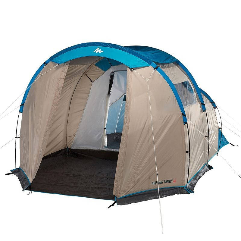 

Палатка Arpenaz Family 4,1 Quechua четырёхместная с тамбуром спереди