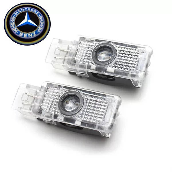

Штатная Led подсветка двери с логотипом MERCEDES SLK,CLK,SLR,С-Class.