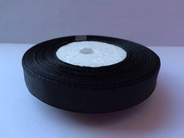 

Лента атласная 1.2см № 03/39, Черный