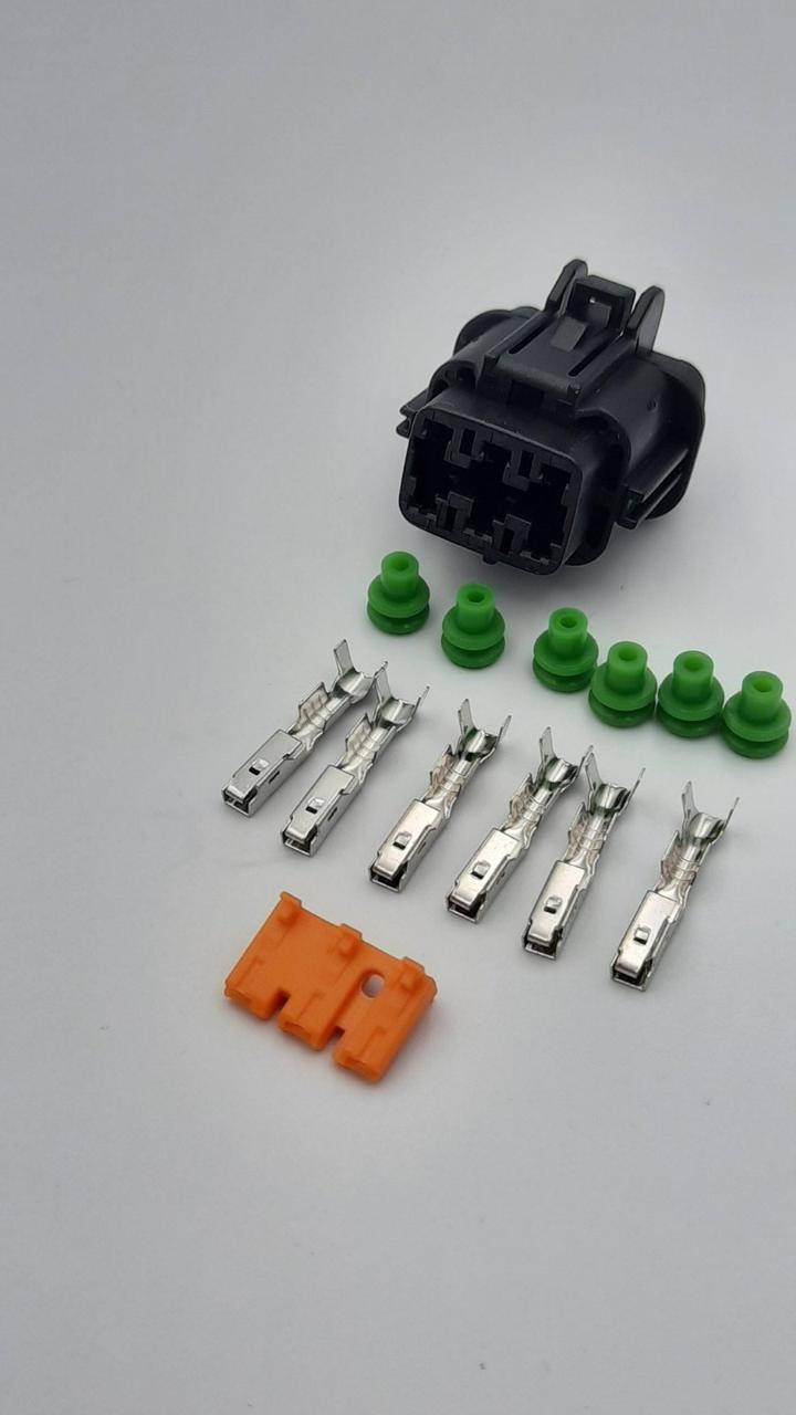 

Разъем автомобильный 6-pin ,фары Nissan