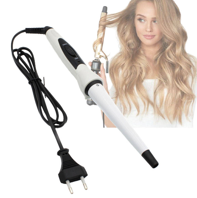 

Конусная плойка для волос с керамическим покрытием Geemy GM 2815 / Профессиональная плойка для завивки волос