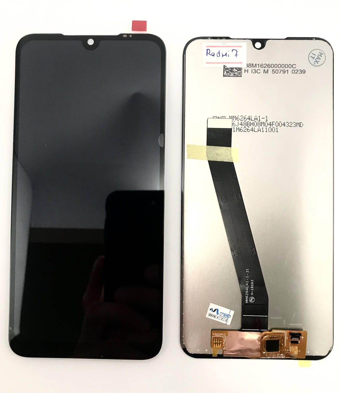 

Дисплейный модуль Xiaomi Redmi 7 тачскрин и экран, Черный