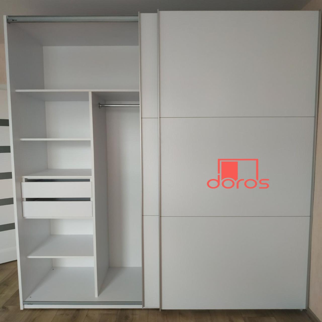 Шафа купе Doros G-Caiser Білий 2 ДСП / 3 частини 220х60х240 (42003007) 5