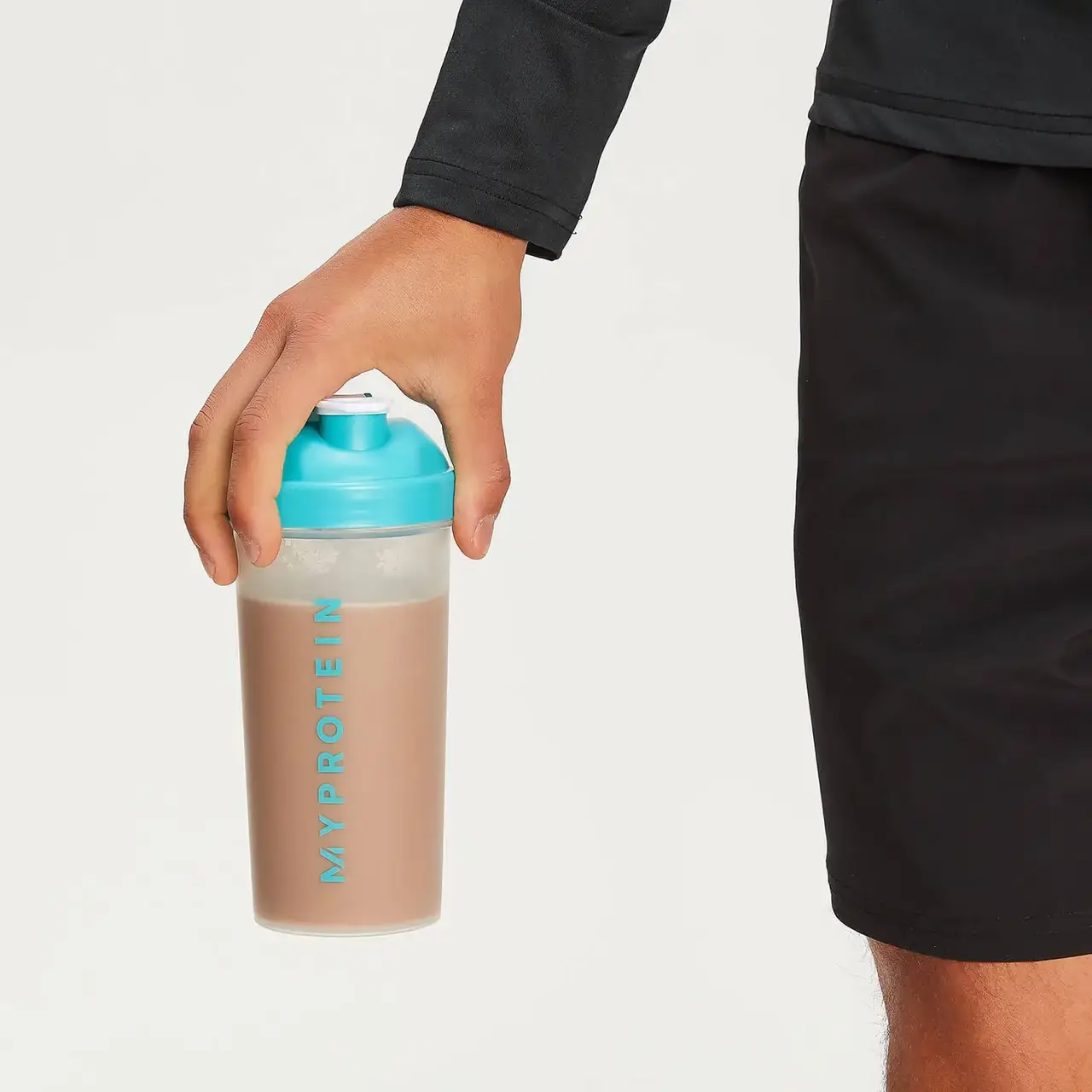 

MyProtein пластиковая синяя бутылка-Шейкер для спортивного питания 600 мл