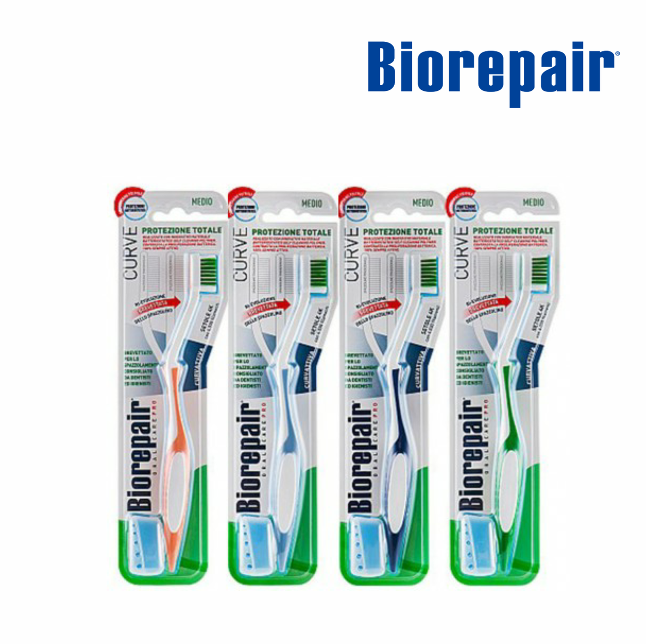 

Зубная щетка Biorepair Medium 4030 «Совершенная чистка», средняя, ежедневный уход
