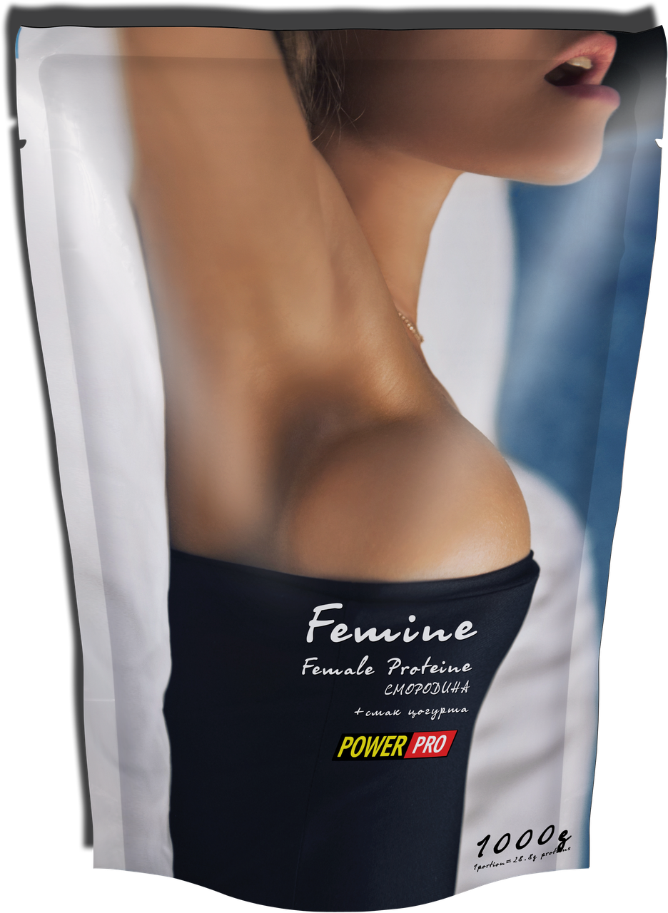 

Протеїн Femine Power Pro 1 кг смородина + йогурт