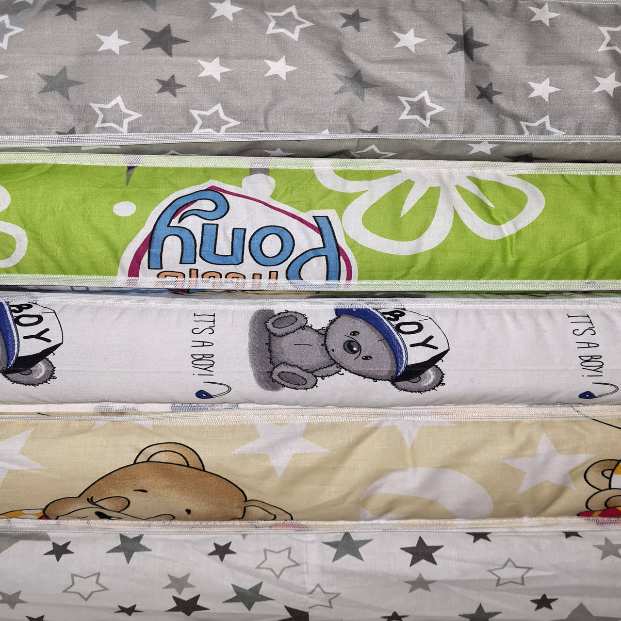 

Детский матрас в кроватку,, манеж. 3-х слойный кокос-поролон-кокос (КПК) 120х60сх10см