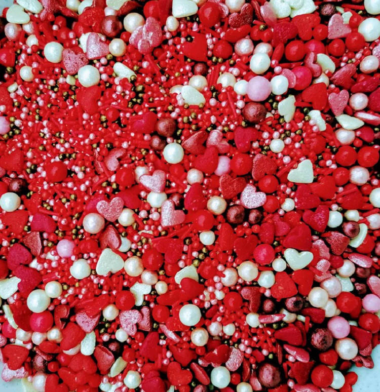 

Сахарные шарики перламутровые ассорти