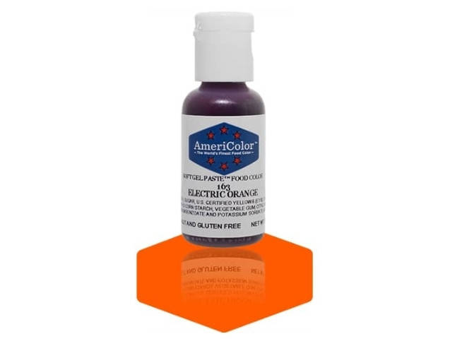 

Краситель гелевый Americolor Электрический Оранжевый (Electric orange)