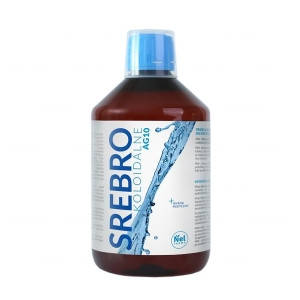 

Srebro Koloidalne Ag10 - коллоидное серебро от вирусных, бактериальных, грибковых инфекций, 300 мл