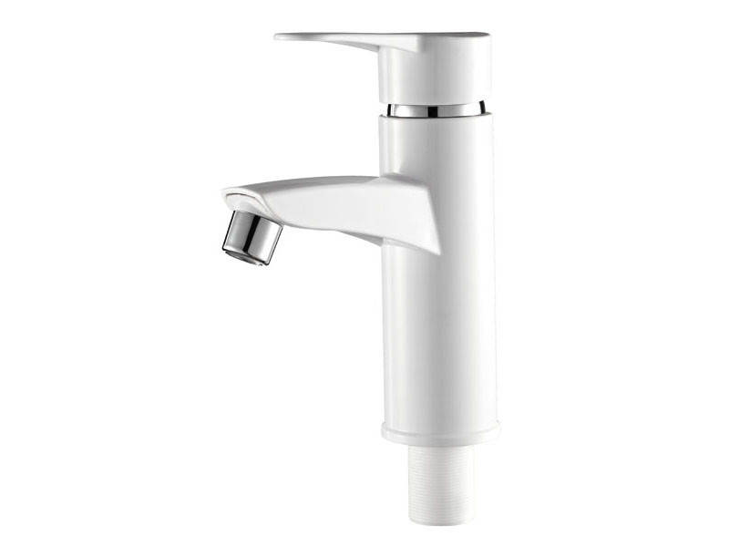 

Смеситель для умывальника Plamix Sergio-001 White, Белый