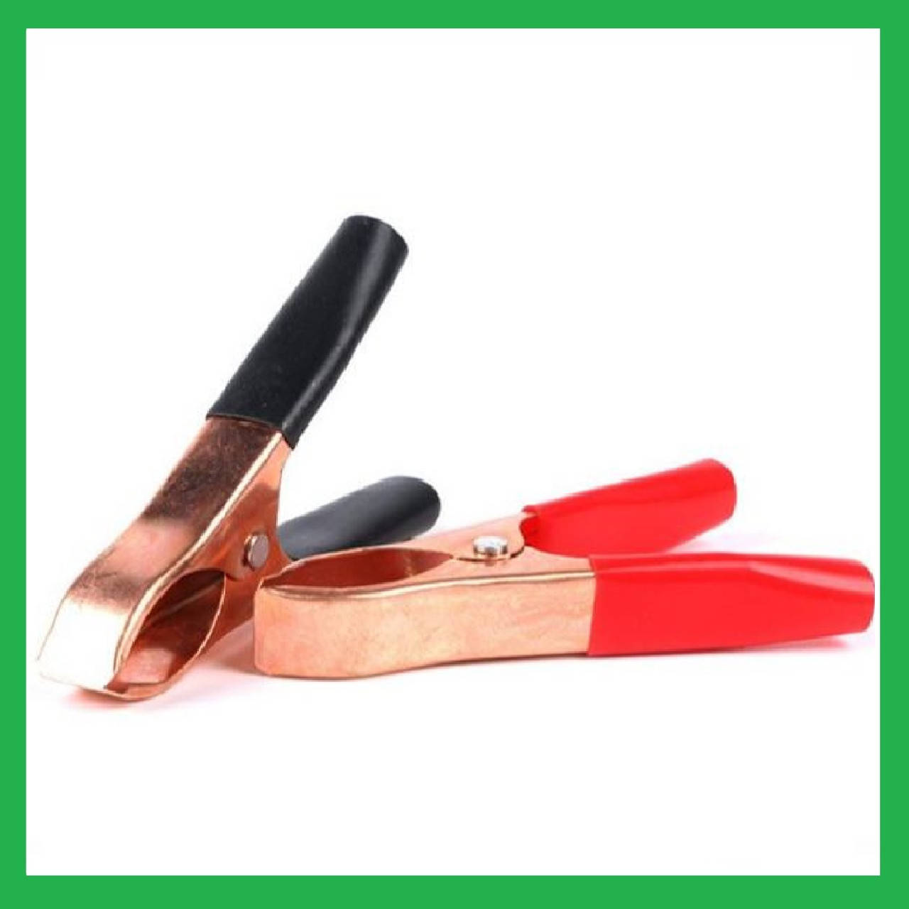 

Зажим крокодил, ток 30А, 2 шт. Красный-Черный