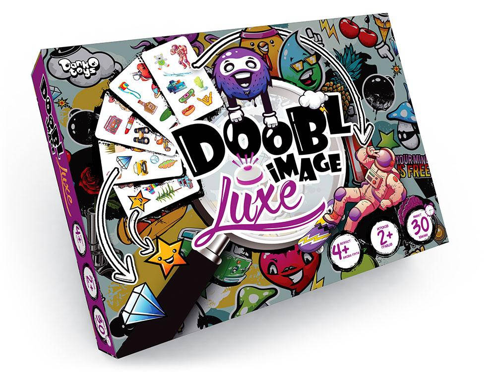 

Настольная развлекательная игра "Doobl Image Luxe" от Danko toys. ДТ-БИ-07-74