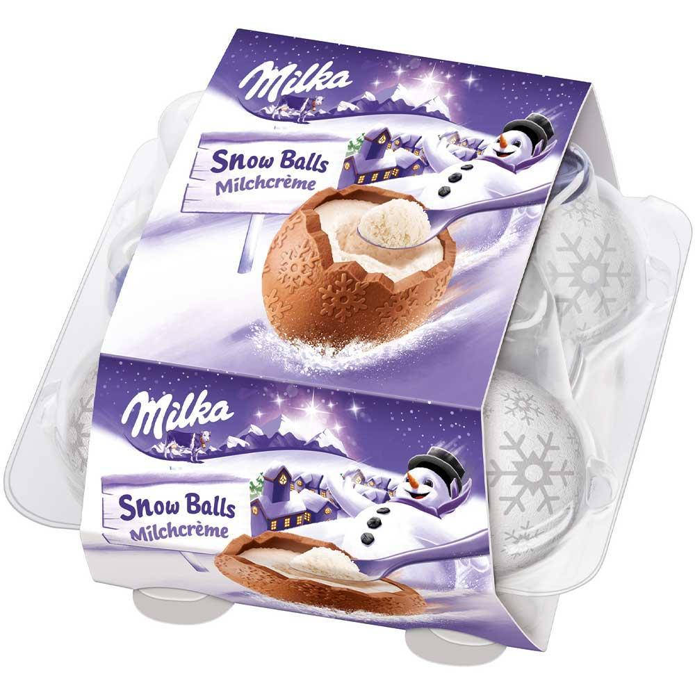 

Набор Milka Snow Balls Milchcrème 4x28g