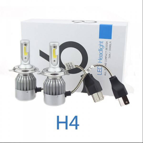 

LED лампы H4 LED HeadLight C6